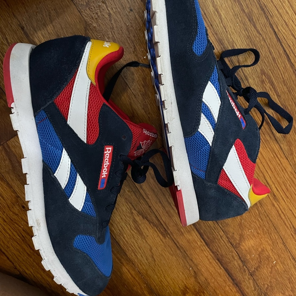 Red blue Reebok classic